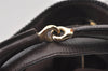 Authentic GUCCI Horsebit Shoulder Hand Bag GG Canvas Leather 114900 Brown 2689J