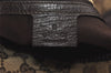 Authentic GUCCI Horsebit Shoulder Hand Bag GG Canvas Leather 114900 Brown 2689J