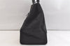 Authentic PRADA Vintage Nylon Tessuto Leather Tote Hand Bag Black 2689K