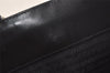 Authentic PRADA Vintage Nylon Tessuto Leather Tote Hand Bag Black 2689K