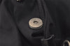 Authentic PRADA Vintage Nylon Tessuto Leather Backpack Black 2690J