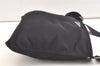 Authentic PRADA Nylon Tessuto Leather Shoulder Cross Body Bag Purse Black 2691K