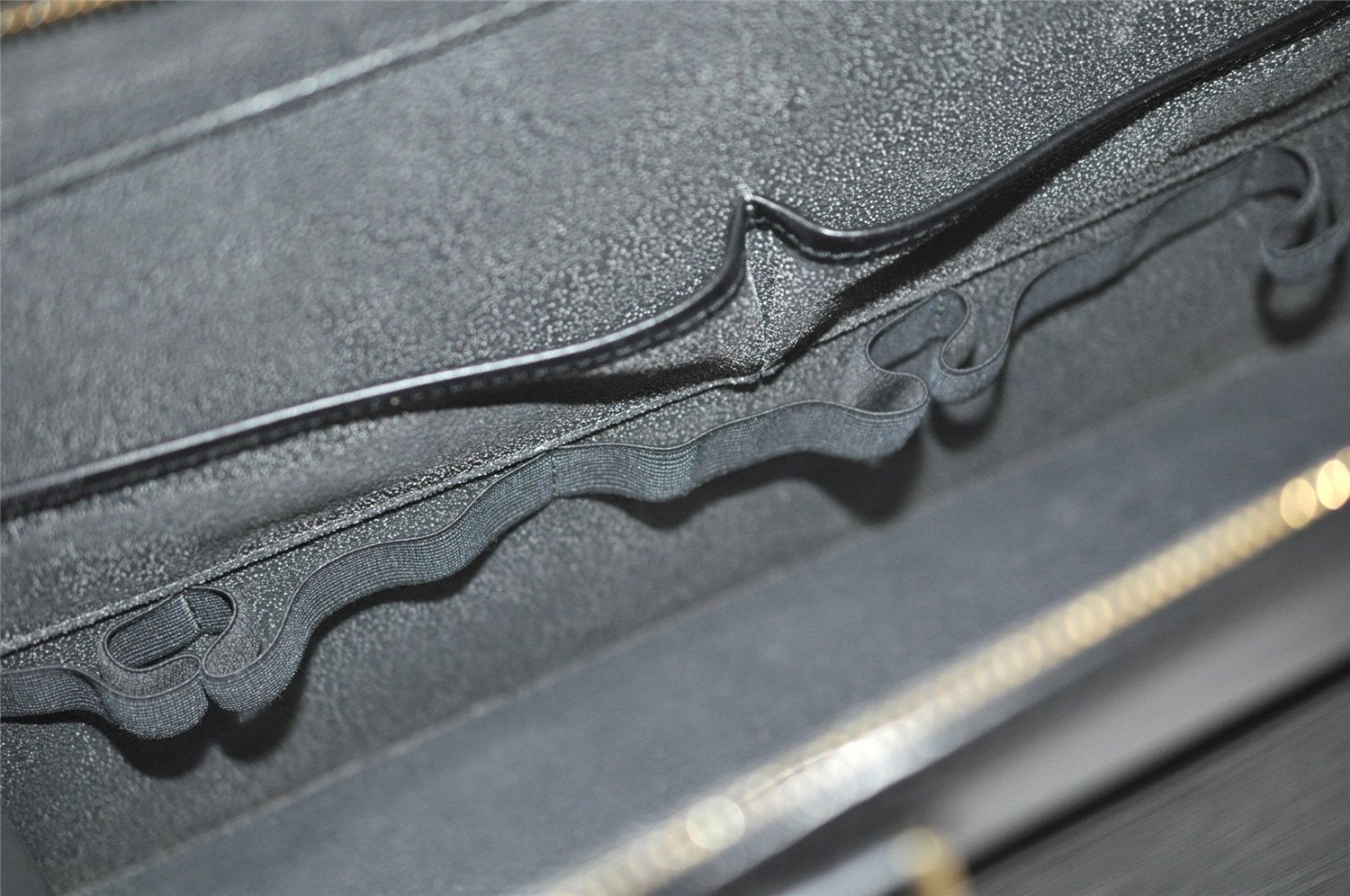 Authentic Louis Vuitton Epi Riviera Hand Bag Black M48182 LV Junk 2692I