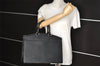 Authentic Louis Vuitton Epi Riviera Hand Bag Black M48182 LV Junk 2692I