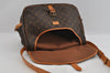 Authentic Louis Vuitton Monogram Saumur 35 Shoulder Cross Bag M42254 LV 2693I
