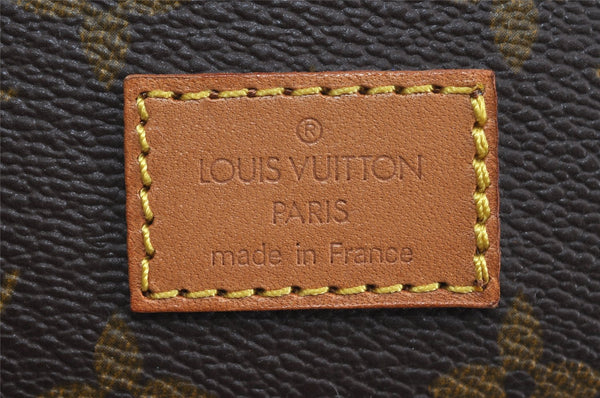 Authentic Louis Vuitton Monogram Saumur 35 Shoulder Cross Bag M42254 LV 2693I