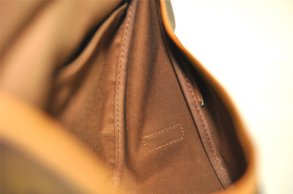 Authentic Louis Vuitton Monogram Saumur 35 Shoulder Cross Bag M42254 LV 2693I