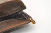 Authentic GUCCI Web Sherry Line Shoulder Tote Bag GG PVC Leather Brown 2693J