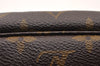 Authentic Louis Vuitton Monogram Pochette Accessoires Pouch M51980 LV 2694I