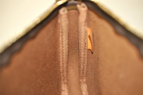 Authentic Louis Vuitton Monogram Pochette Accessoires Pouch M51980 LV 2694I