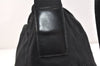 Authentic PRADA Nylon Tessuto Leather Shoulder Cross Body Bag Purse Black 2694K