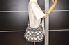 Authentic COACH Signature Shoulder Cross Bag Canvas Enamel 13292 Gray 2695J