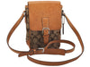 Authentic COACH Signature Shoulder Cross Bag Canvas Leather 6098 Brown 2696J