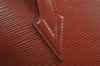 Authentic Louis Vuitton Epi Lussac Shoulder Tote Bag Brown M52283 LV 2697I