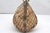Authentic GUCCI Scarlett Tote Hand Bag GG Canvas Leather 269953 Brown 2697K