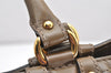Authentic GUCCI Scarlett Tote Hand Bag GG Canvas Leather 269953 Brown 2697K