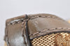 Authentic GUCCI Scarlett Tote Hand Bag GG Canvas Leather 269953 Brown 2697K