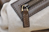 Authentic GUCCI Scarlett Tote Hand Bag GG Canvas Leather 269953 Brown 2697K