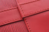 Authentic Louis Vuitton Epi Randonnee PM Shoulder Bag Red LV 2698I