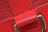 Authentic Louis Vuitton Epi Randonnee PM Shoulder Bag Red LV 2698I