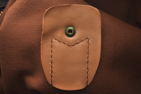 Authentic Louis Vuitton Monogram Sac Polochon 2Way Boston Bag M41222 LV 2699I