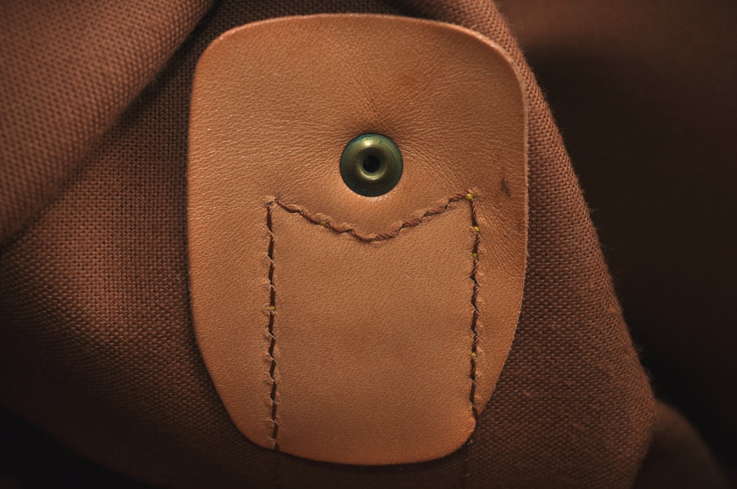 Authentic Louis Vuitton Monogram Sac Polochon 2Way Boston Bag M41222 LV 2699I