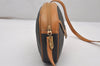 Authentic YVES SAINT LAURENT Shoulder Cross Body Bag PVC Leather Black 2699J