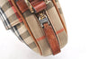 Authentic BURBERRY Nova Check Shoulder Cross Body Bag Canvas Leather Beige 2700K