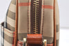 Authentic BURBERRY Nova Check Shoulder Cross Body Bag Canvas Leather Beige 2700K