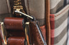 Authentic BURBERRY Nova Check Shoulder Cross Body Bag Canvas Leather Beige 2700K