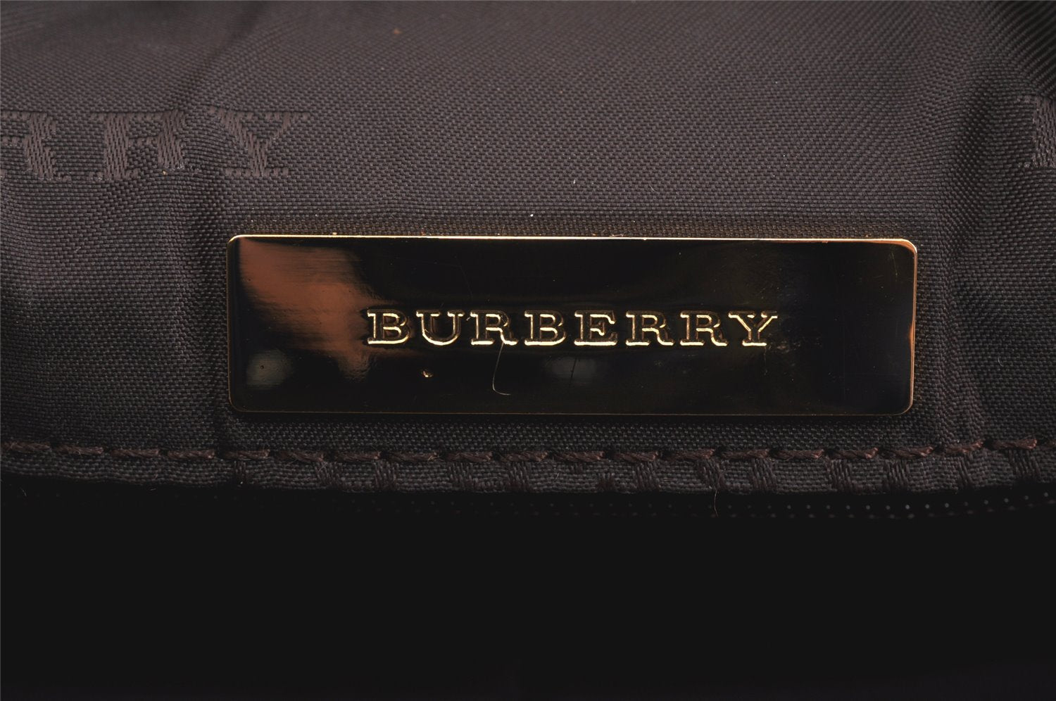 Authentic BURBERRY Nova Check Shoulder Cross Body Bag Canvas Leather Beige 2700K