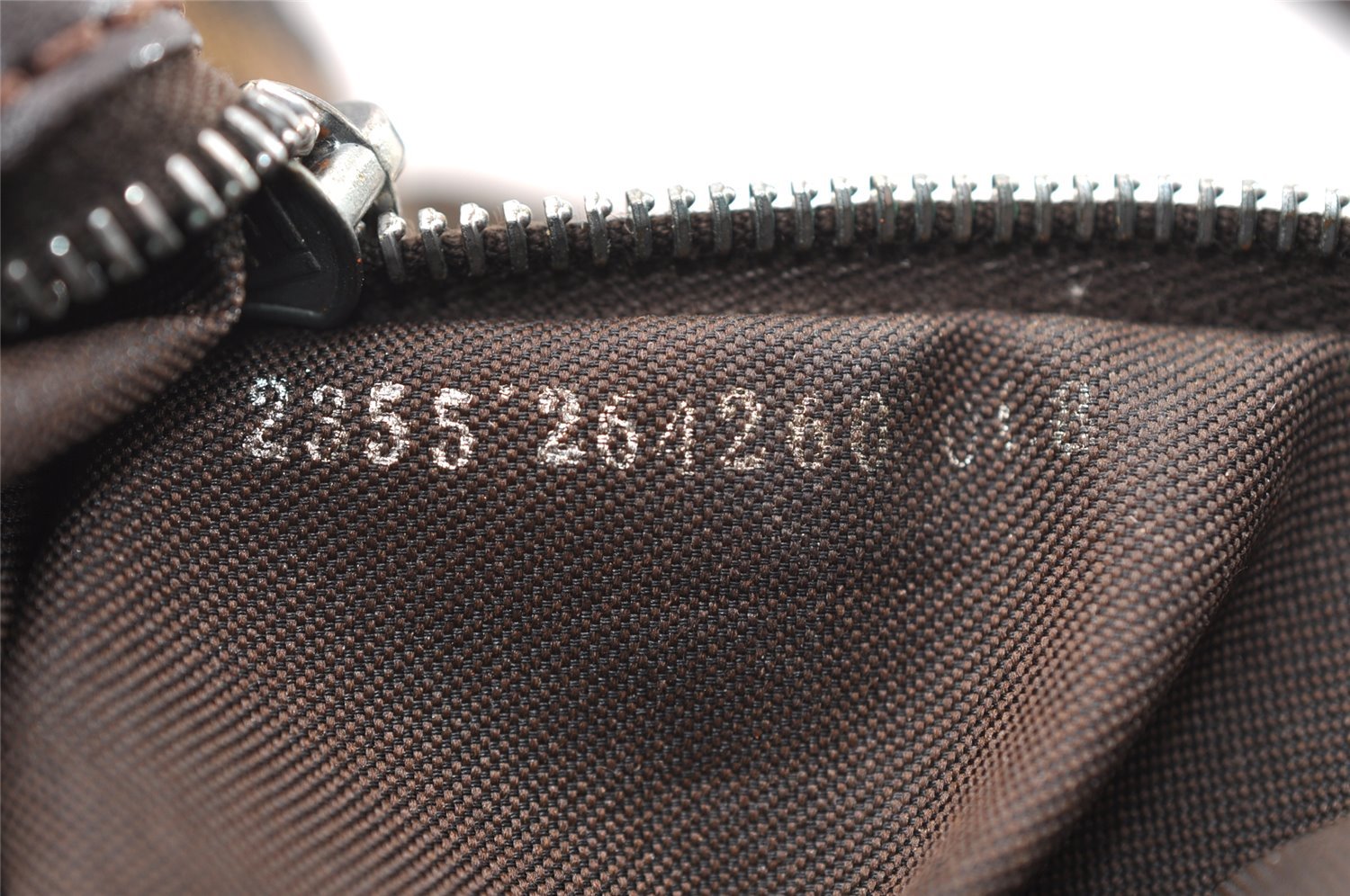 Authentic FENDI Zucca Mamma Baguette Shoulder Bag Canvas Leather Brown 2702I