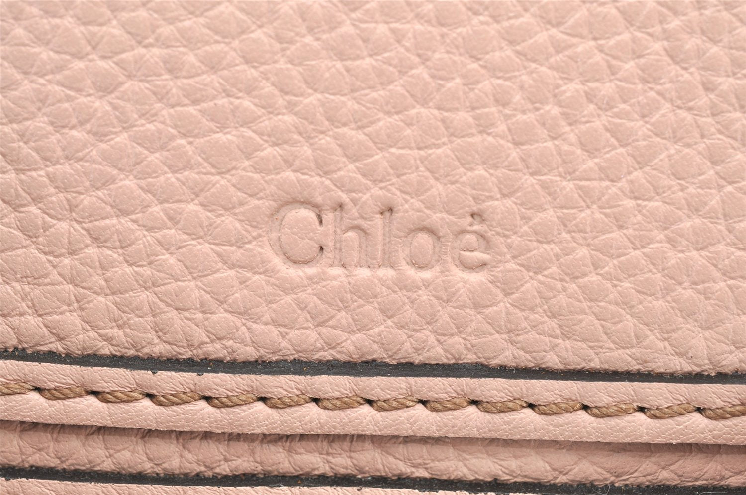 Authentic Chloe Vintage Marcie Leather Shoulder Hand Bag Purse Pink 2702K