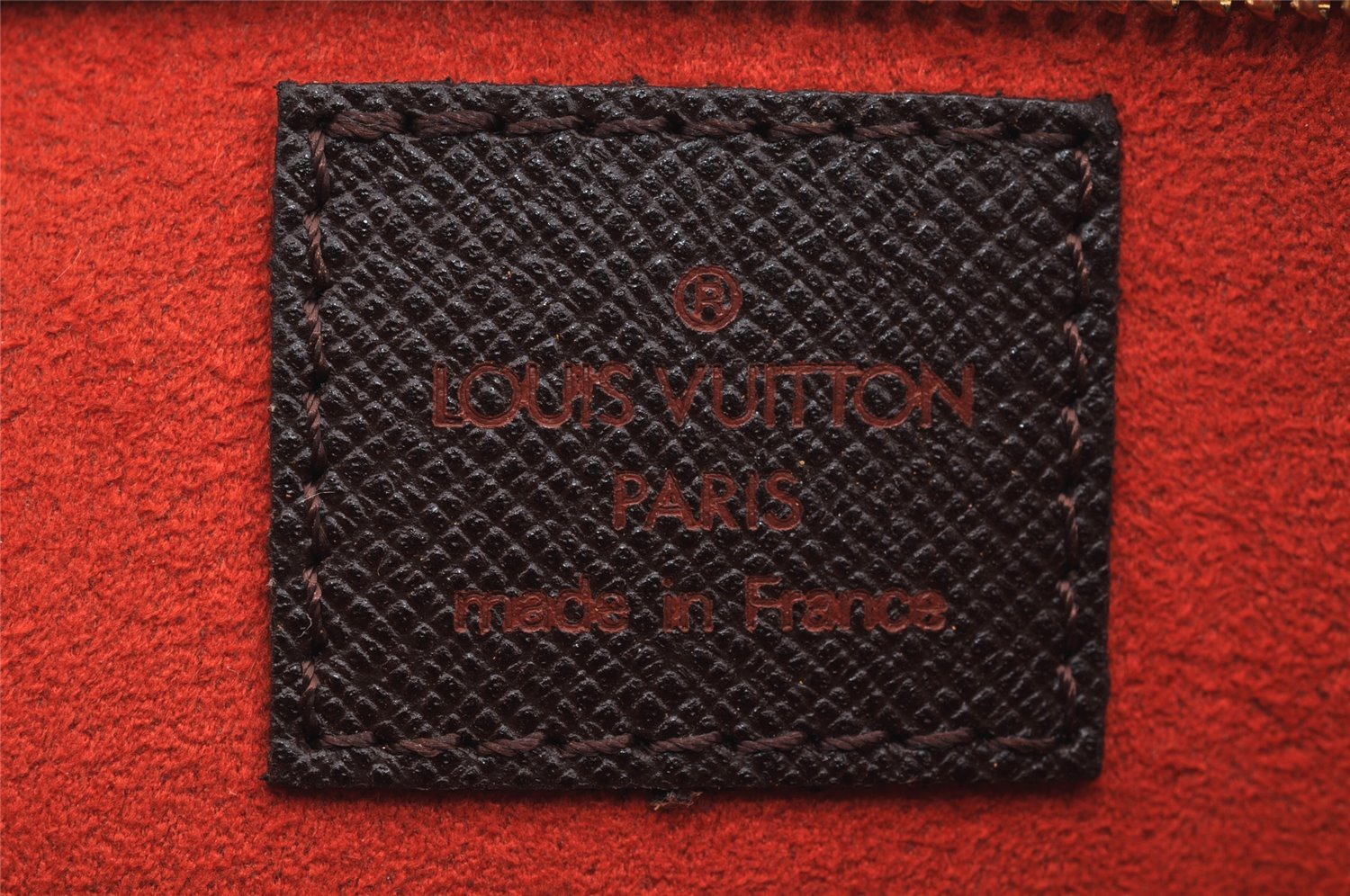 Authentic Louis Vuitton Damier Marais Bucket Shoulder Tote Bag N42240 LV 2703I