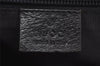 Authentic GUCCI Sherry Line Tote Bag GG Canvas Leather 131230 Navy Blue 2704J
