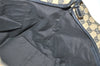 Authentic GUCCI Sherry Line Tote Bag GG Canvas Leather 131230 Navy Blue 2704J