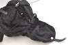 Authentic PRADA Vela Nylon Tessuto Leather Drawstring Backpack B2811 Black 2705K