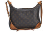 Authentic Louis Vuitton Monogram Boulogne 30 Shoulder Cross Bag M52165 LV 2706I