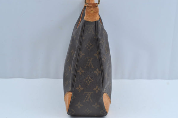 Authentic Louis Vuitton Monogram Boulogne 30 Shoulder Cross Bag M52165 LV 2706I