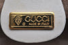 Authentic GUCCI Vintage Shoulder Cross Body Bag Purse Leather White 2706J