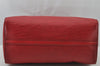 Authentic Louis Vuitton Epi Speedy 35 Hand Boston Bag Red M42997 LV 2708J