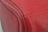 Authentic Louis Vuitton Epi Speedy 35 Hand Boston Bag Red M42997 LV 2708J