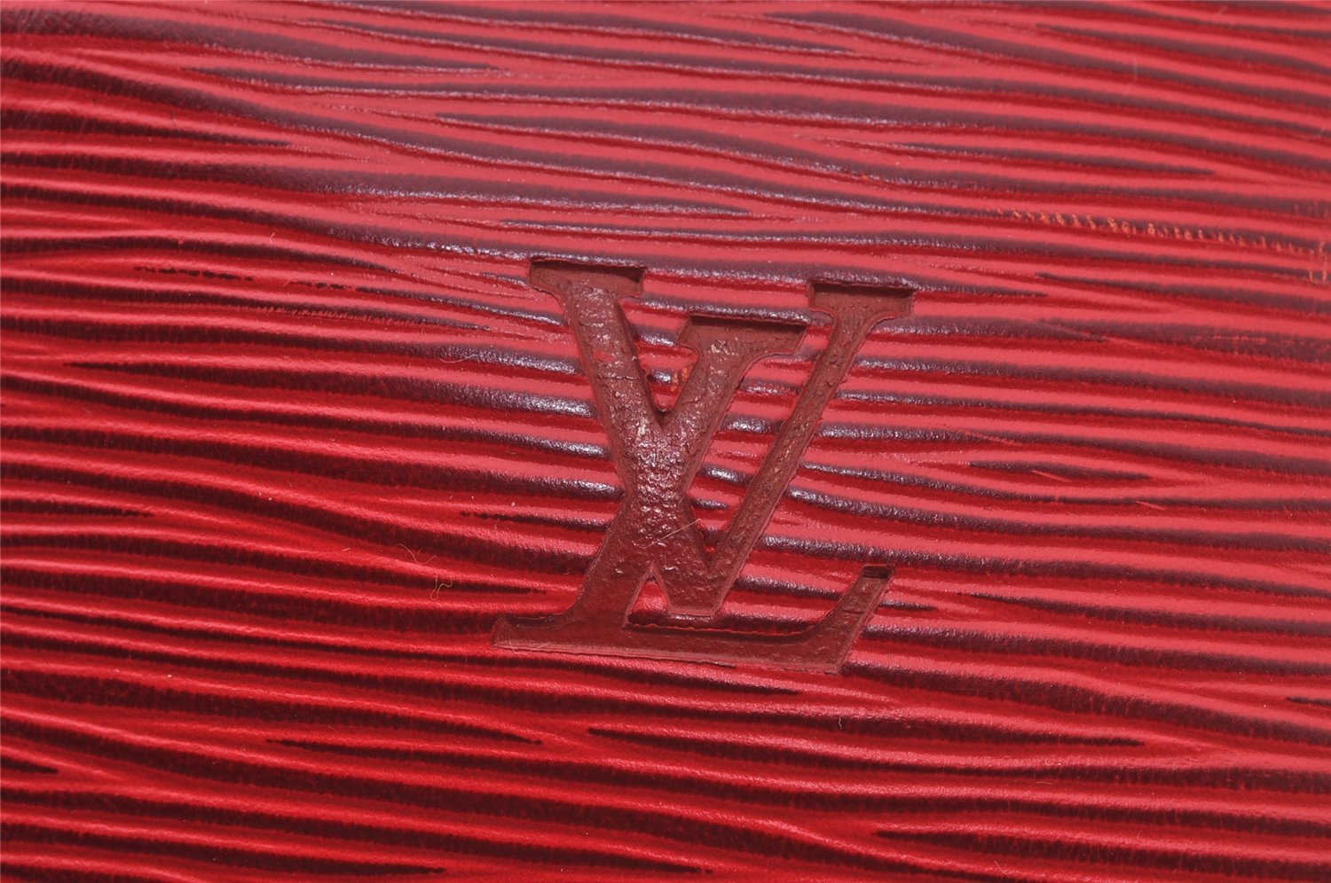 Authentic Louis Vuitton Epi Speedy 35 Hand Boston Bag Red M42997 LV 2708J