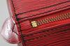 Authentic Louis Vuitton Epi Speedy 35 Hand Boston Bag Red M42997 LV 2708J