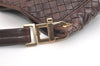 Authentic BOTTEGA VENETA Intrecciato Leather Shoulder Hand Bag Purse Brown 2708K