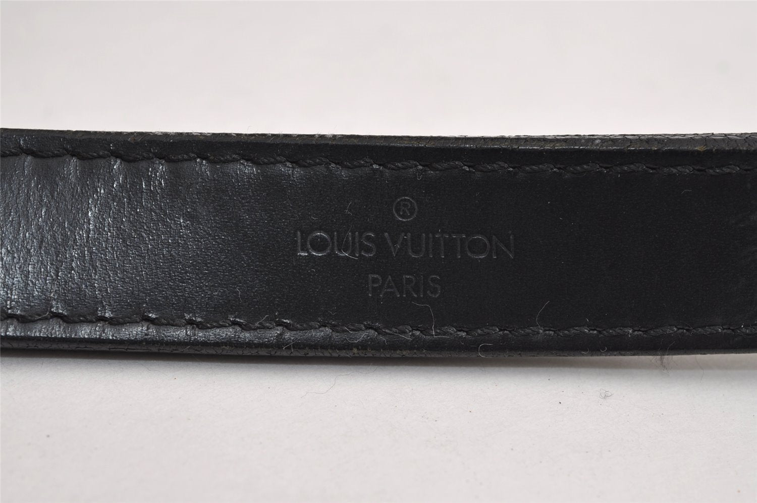 Authentic Louis Vuitton Epi Petit Noe Shoulder Drawstring Bag M59012 Black 2710J