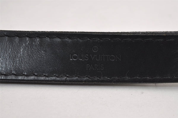 Authentic Louis Vuitton Epi Petit Noe Shoulder Drawstring Bag M59012 Black 2710J