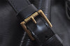 Authentic Louis Vuitton Epi Petit Noe Shoulder Drawstring Bag M59012 Black 2710J