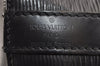 Authentic Louis Vuitton Epi Petit Noe Shoulder Drawstring Bag M59012 Black 2710J
