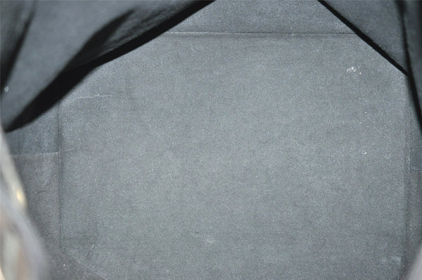 Authentic Louis Vuitton Epi Petit Noe Shoulder Drawstring Bag M59012 Black 2710J